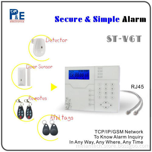 TCP/IP GSM Alarm Security Intruder System